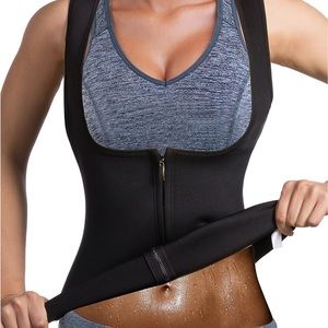 Black Sweat Vests (Set of 2)